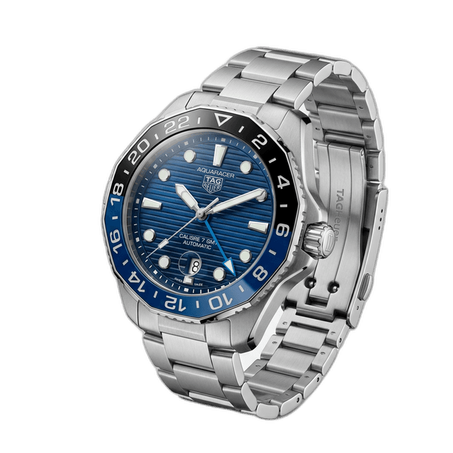 Relógio TAG Heuer Aquaracer 300 GMT Azul/Preto